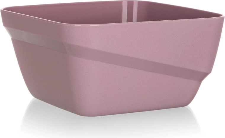 Culinaria Plastic Bowl 0.6 l, pink, 11.5 × 11.5 cm