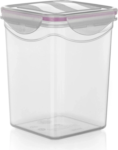 Херметична квадратна кутия LARA 1,8 л