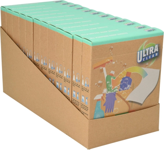 Soapy universal wipes ULTRA CLEAN (15 pcs)