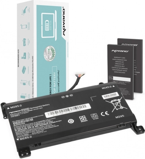 Movano FM08 Battery for HP Omen 17-AN, 5973 mAh, 86 Wh