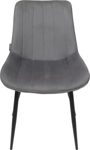 Soft velour with elegant stitching