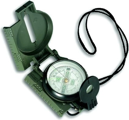 TFA Hiking Compass, Olive Green