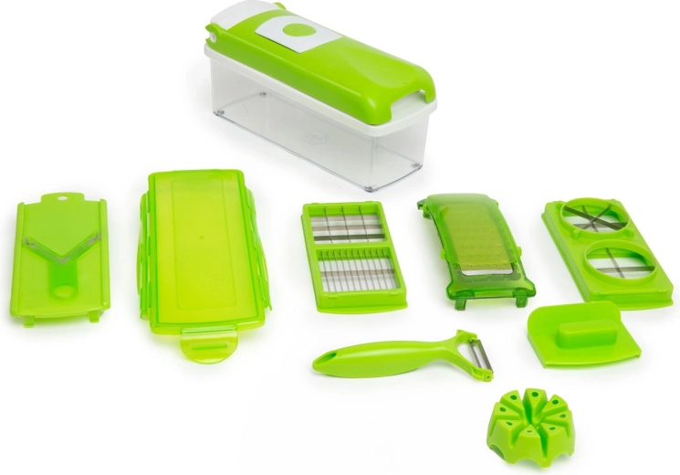 Multifunctional kitchen slicer and vegetable chopper