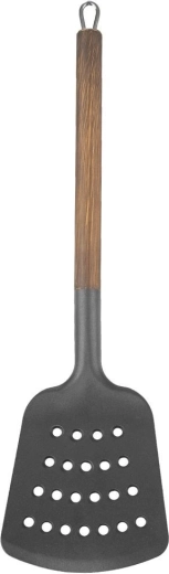 Ажурна термопластична кухненска шпатула WOODEN 34,5 cm