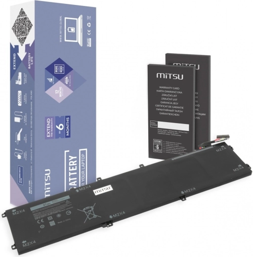 Battery for Dell XPS 15 8500 mAh