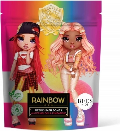 Rainbow High Fizzy Bath Melon and Pineapple 6×55 g