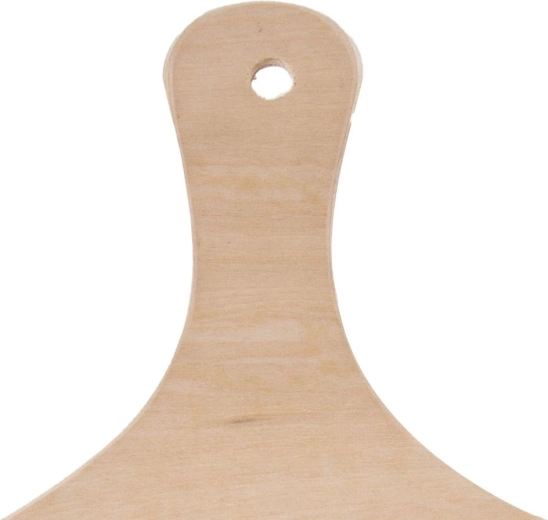 Practical handle with a hanging hole
