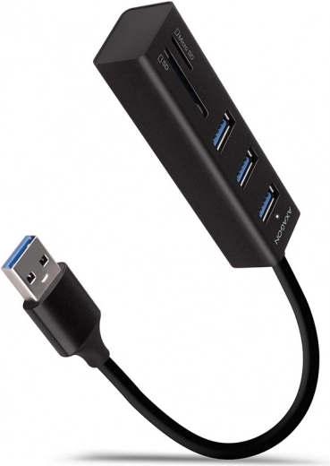 Multi-port USB Hub AXAGON HMA-CR3A with Card Reader