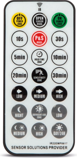 Settings via remote control