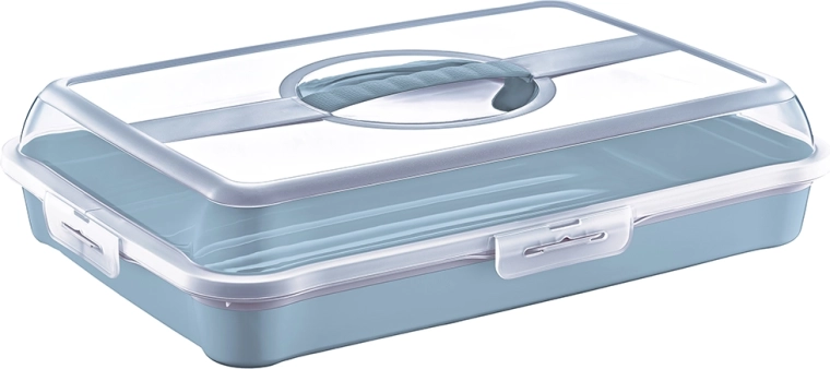 Контейнер за торта и сладкиши Party-Butler nordic blue 43 × 29,5 × 10,5 cm