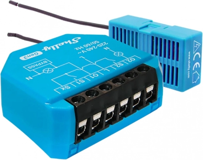 Shelly 2L Gen3 WiFi двуканален регулатор на осветление