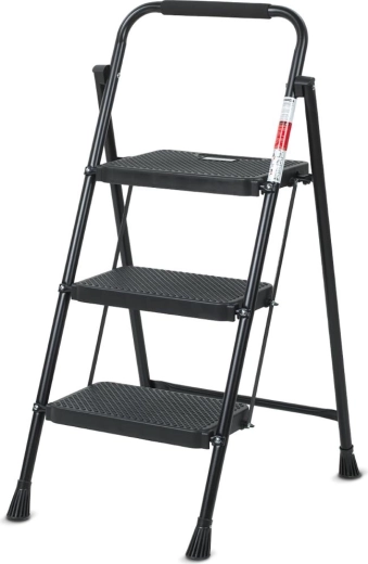 Lamart Eurostep Steel Step Ladder with 3 Steps