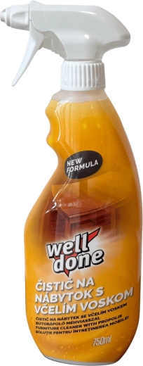 Well Done furniture care with beeswax 750 ml