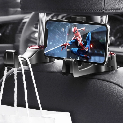 Phone holder and hanger in one