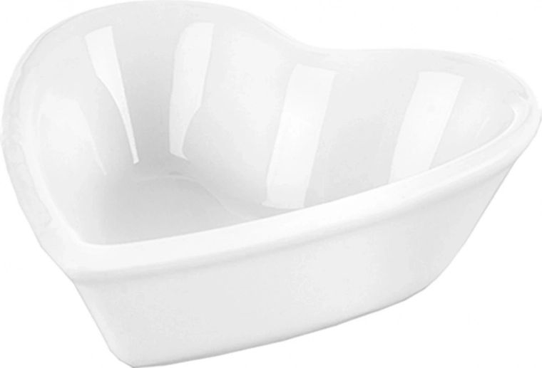 Дизайн във форма на сърце за стилно сервиране