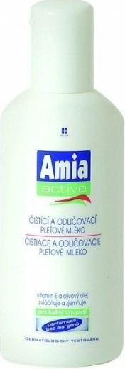 Amia Active почистващо и дегримиращо мляко за лице 200 мл
