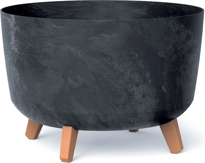 Gracia Planter Pot Concrete Effect 39 cm anthracite
