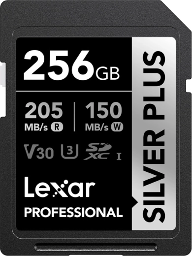 Lexar Professional Silver Plus SDXC карта памет 256 GB