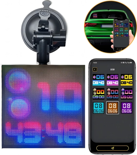 Full-color 32×32 RGB matrix for bold animations