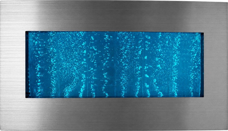 Окачена балонна водна стена с RGB LED осветление 95 × 55 × 11,5 см