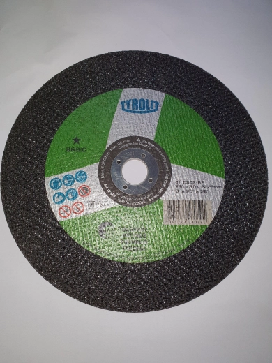 Режещ диск за камък и чугун 230 × 3,0/3,2 × 22,2 mm