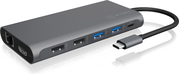 USB‑C докинг станция 12в1 с PD 100 W