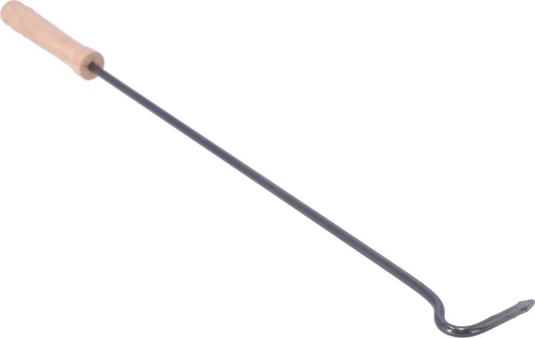 Fire Poker with Wooden Handle