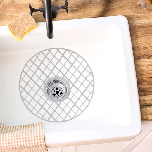 Protects the bottom of the sink from damage