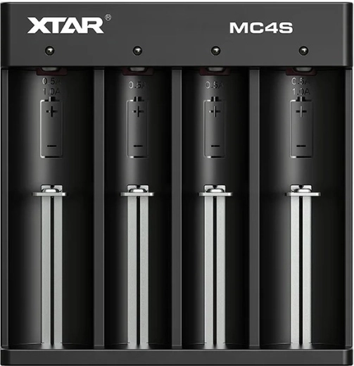 Зарядно устройство за акумулаторни батерии Li-ion и Ni-MH XTAR MC4S - 1 бр.