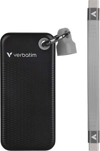 Джобен SSD Verbatim 1 TB USB-C черен/сив