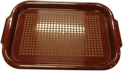 Пластмасова табла за сервиране 39 × 26 см, микс цветове