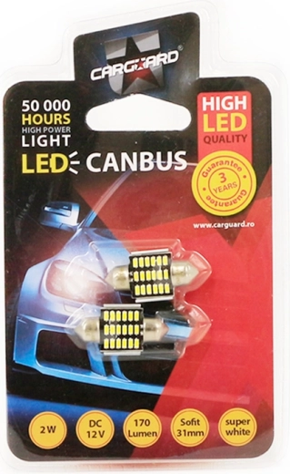 LED крушка за стоп-светлини Sofit 31 мм
