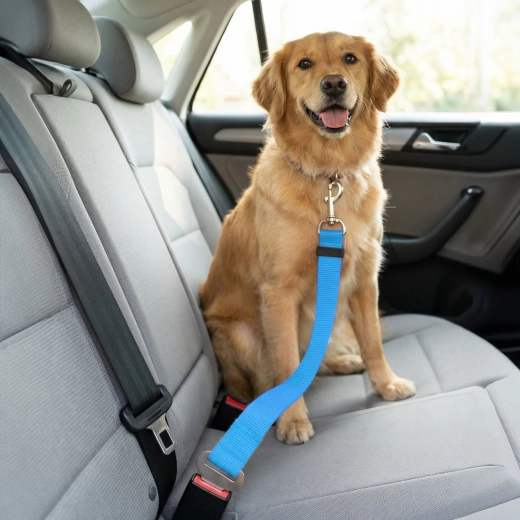 Dog car safety belt strap, 45–70 cm - 1 piece