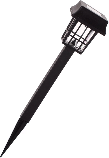 Solar garden lamp 1 LED black
