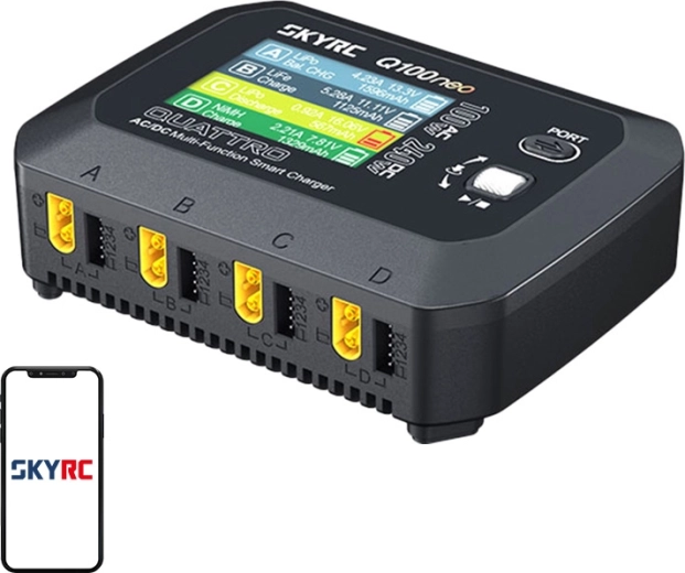 SkyRC Q100neo AC/DC multifunctional smart charger for RC batteries