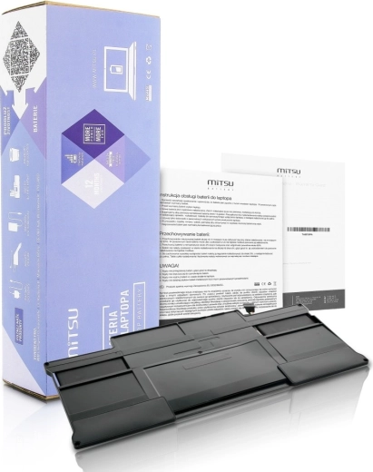 MITSU Battery for Apple MacBook Air 5200 mAh 38 Wh 7.3 V