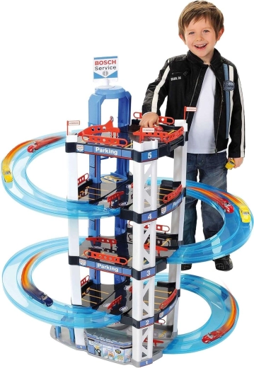 Dual-sided spiral ramp