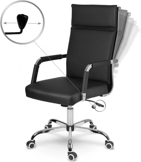 Adjustable height and rocking mechanism