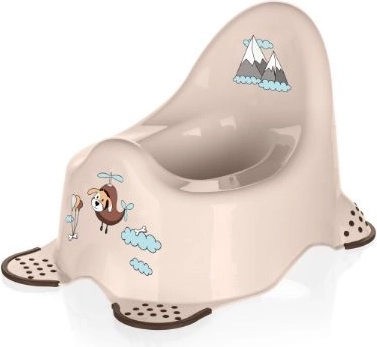Children's Potty DOG, beige plastic 38 × 27 × 24 cm
