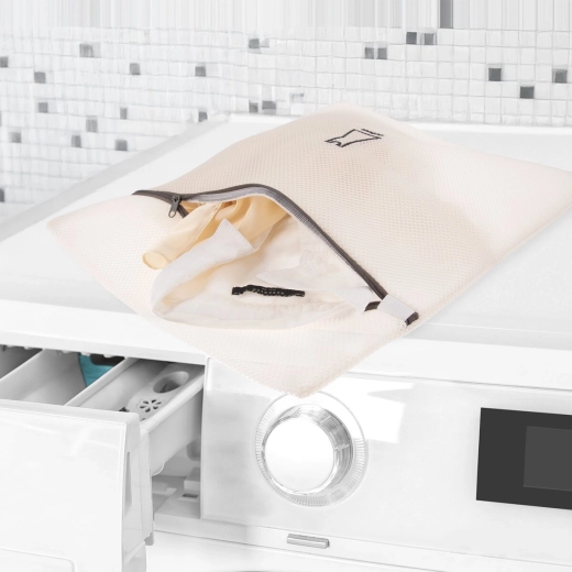Zipper closure for safe washing