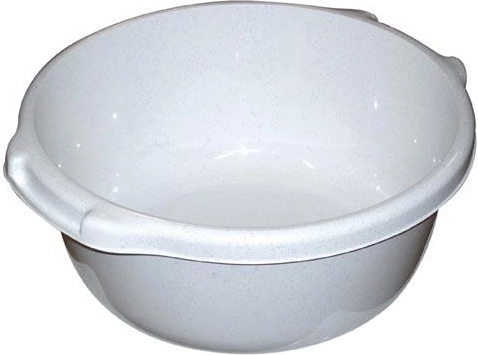 Plastic basin 37 cm, 10 l – mix of colors