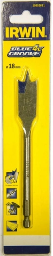 Flat Wood Bit 18 mm IRWIN BLUE GROOVE