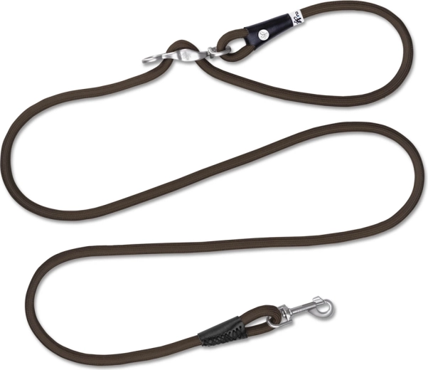 Curli Vario Comfort Dog Leash Brown