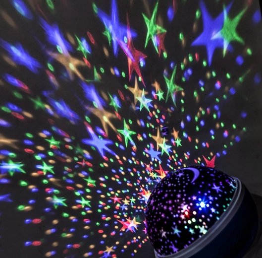 Solight LED прожекционна сфера multicolor с въртене и 9 режима
