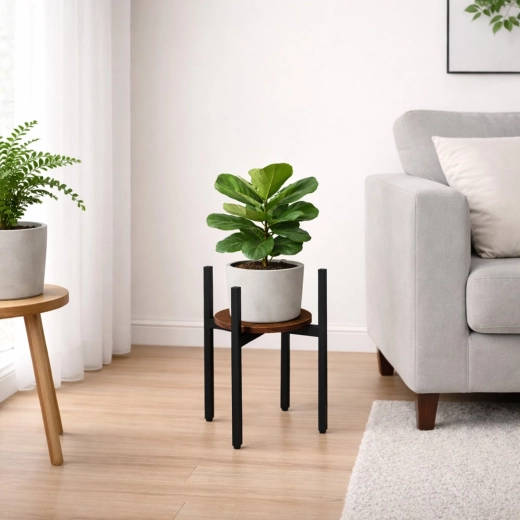 Loft look with wood-effect finish