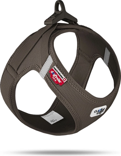 Curli Air-Mesh dog harness brown, size L (8–13 kg)