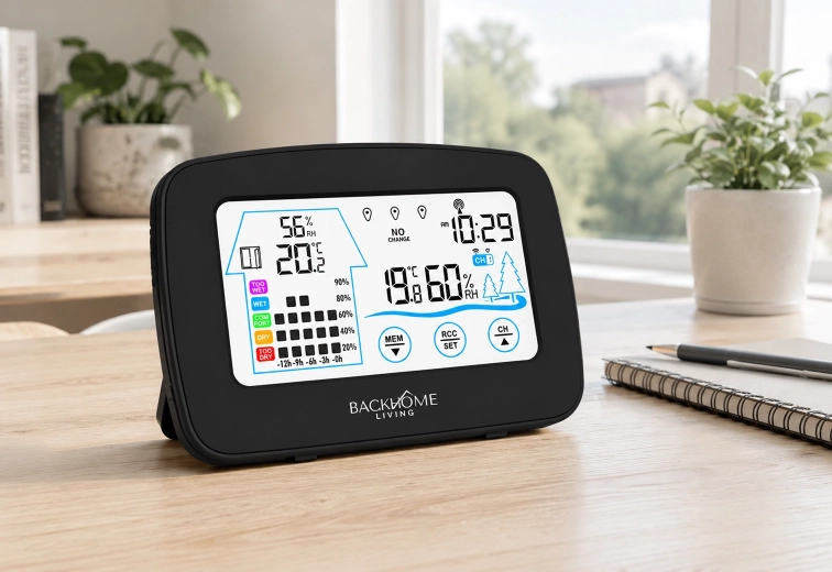 Clear display and comfort indicator