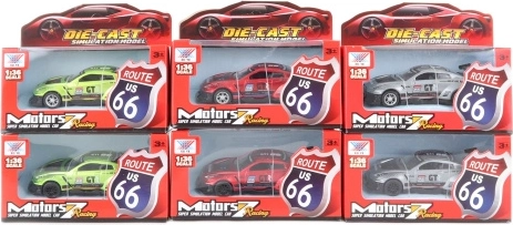 Metal pull-back toy car 11 cm