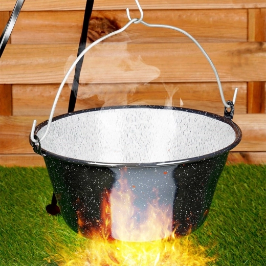 Ideal over fire or on a tripod