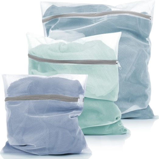 Vilde mesh laundry bags – set of 3 pcs